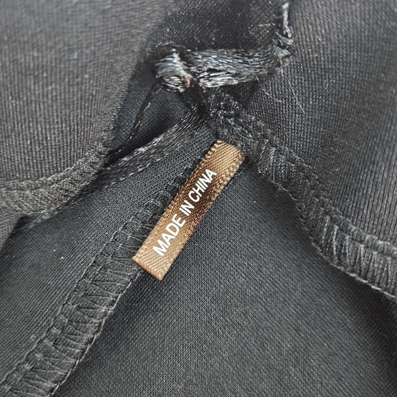 J. McLaughlin Black Wide Leg Side Zip Dress Pants 4 - Picture 6 of 13